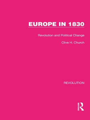 cover image of Europe in 1830
